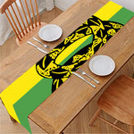 LGBT Rainbow Gadsden Flag Print Table Runner