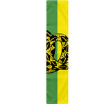 LGBT Rainbow Gadsden Flag Print Table Runner