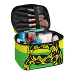 LGBT Rainbow Gadsden Flag Print Travel Makeup Bag