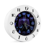 Libra And Astrological Signs Print Alarm Clock
