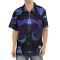 Libra And Astrological Signs Print Aloha Shirt