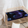 Libra And Astrological Signs Print Baby Crib Sheet