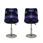 Libra And Astrological Signs Print Bar Stool Covers