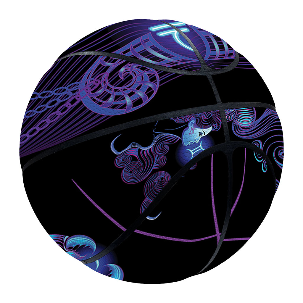 Libra And Astrological Signs Print Basketball