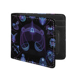Libra And Astrological Signs Print Bifold Wallet