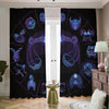 Libra And Astrological Signs Print Blackout Pencil Pleat Curtains