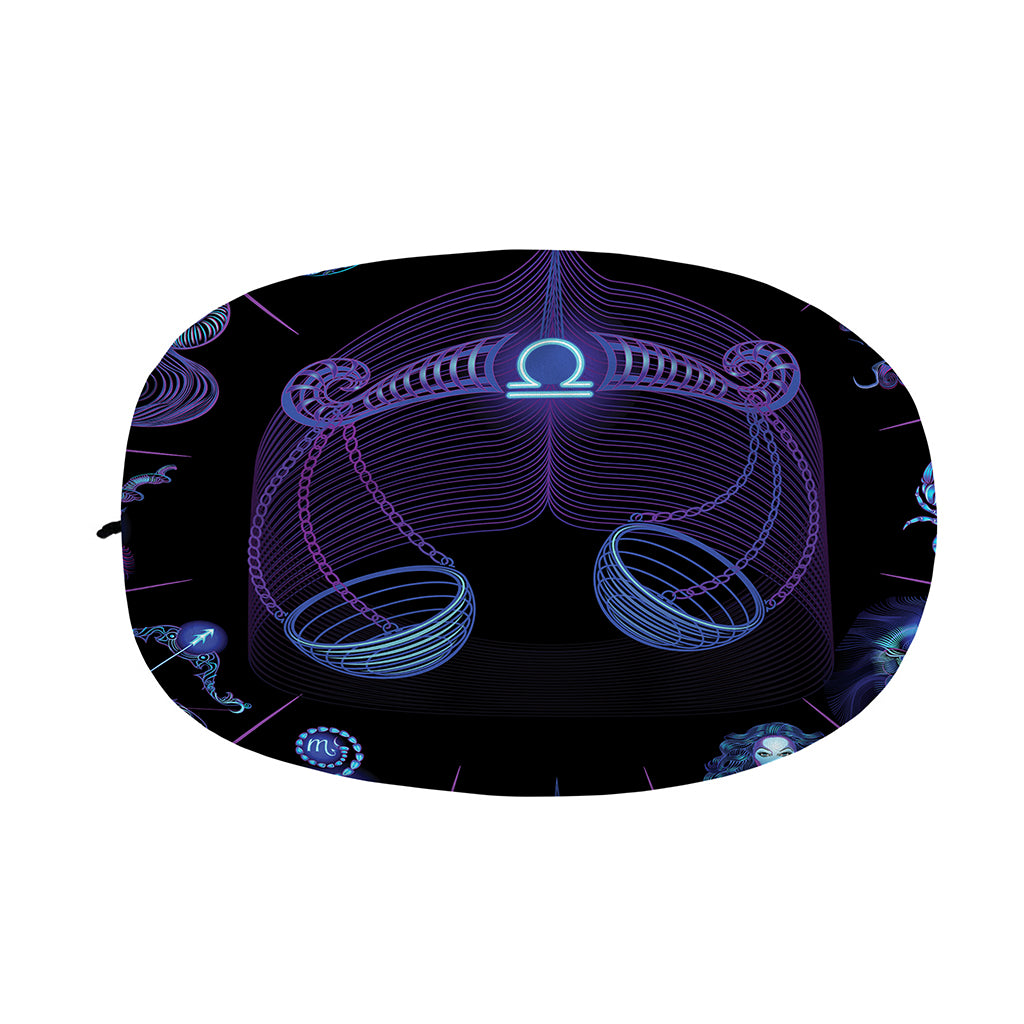 Libra And Astrological Signs Print Car Side Mirror Covers