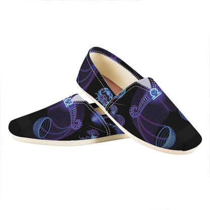 Libra And Astrological Signs Print Casual Shoes