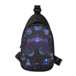 Libra And Astrological Signs Print Chest Bag