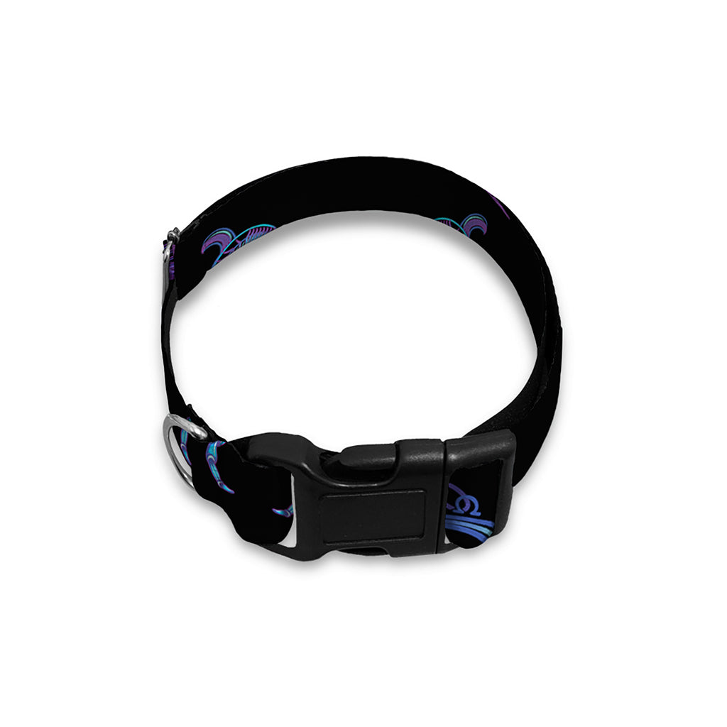 Libra And Astrological Signs Print Dog Collar