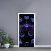 Libra And Astrological Signs Print Door Sticker