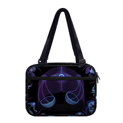 Libra And Astrological Signs Print Double Strap Bible Bag