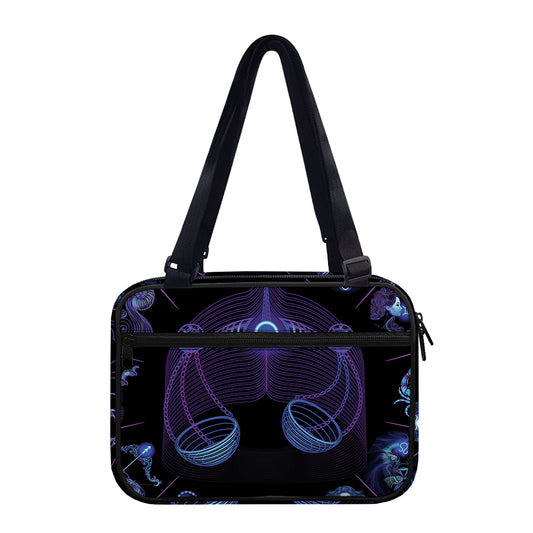 Libra And Astrological Signs Print Double Strap Bible Bag