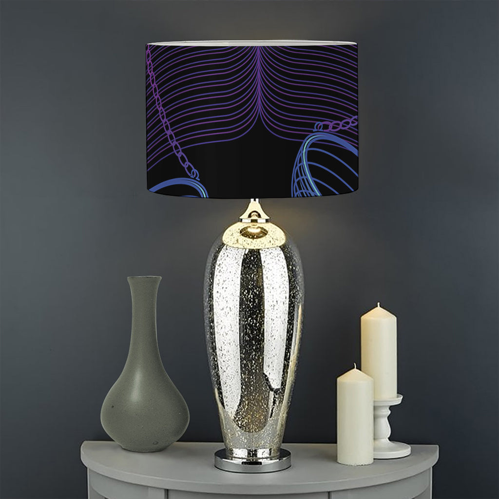 Libra And Astrological Signs Print Drum Lamp Shade