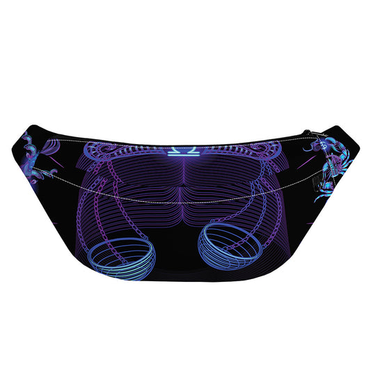 Libra And Astrological Signs Print Fanny Pack