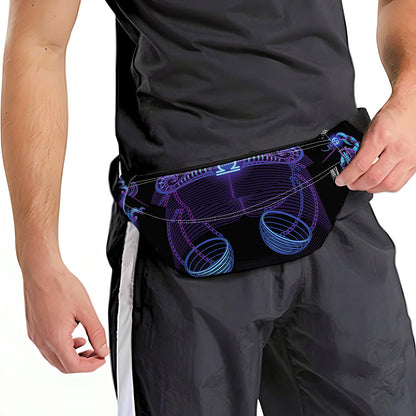 Libra And Astrological Signs Print Fanny Pack