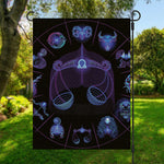 Libra And Astrological Signs Print Garden Flag