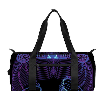 Libra And Astrological Signs Print Gym Bag