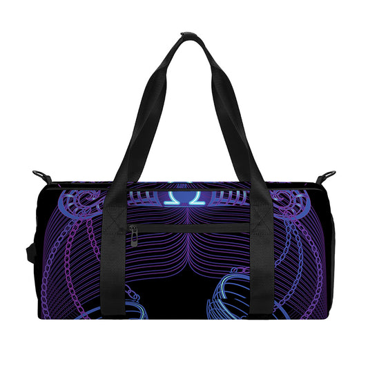 Libra And Astrological Signs Print Gym Bag
