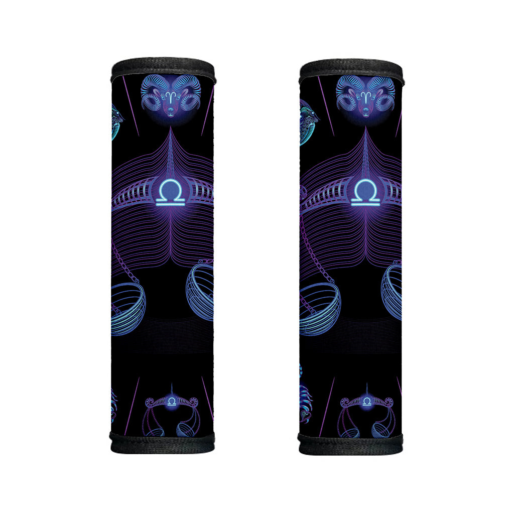 Libra And Astrological Signs Print Handle Covers