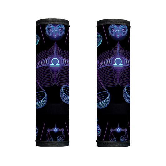 Libra And Astrological Signs Print Handle Covers