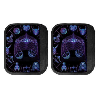 Libra And Astrological Signs Print Handle Covers