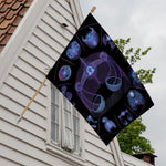 Libra And Astrological Signs Print House Flag