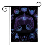 Libra And Astrological Signs Print House Flag