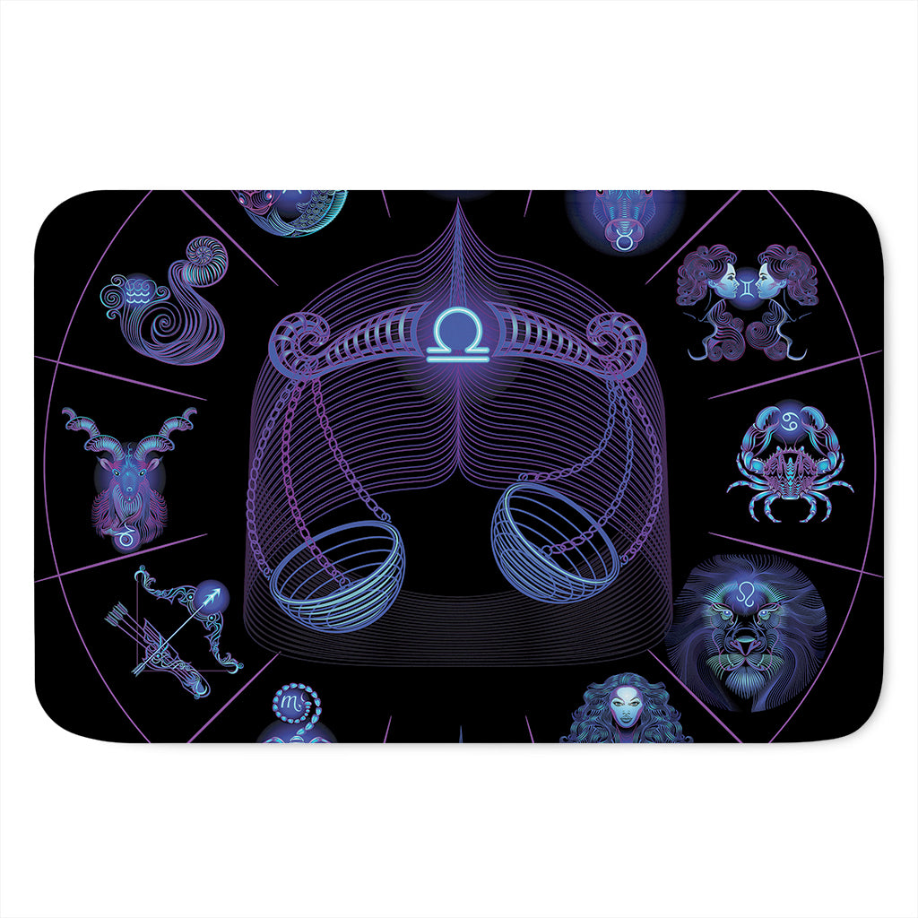 Libra And Astrological Signs Print Indoor Door Mat
