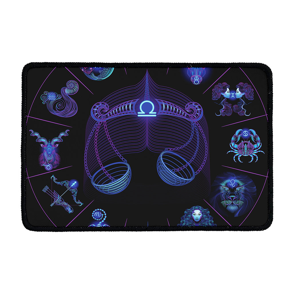 Libra And Astrological Signs Print Kitchen Mat