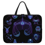 Libra And Astrological Signs Print Laptop Sleeve With Handle