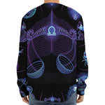 Libra And Astrological Signs Print Long Sleeve Baseball Jersey