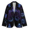 Libra And Astrological Signs Print Men's Blazer
