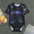 Libra And Astrological Signs Print Men's Bodysuit