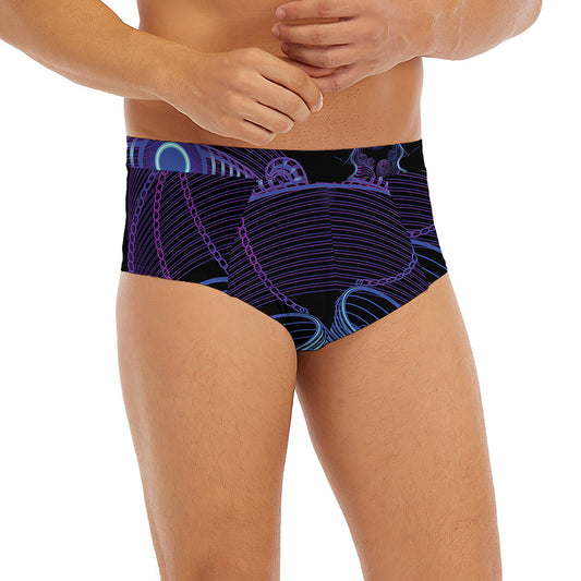 Libra And Astrological Signs Print Men's Briefs