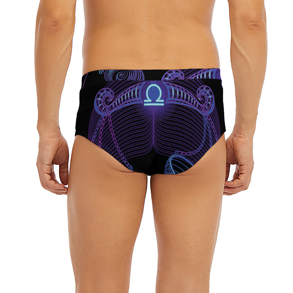 Libra And Astrological Signs Print Men's Briefs