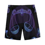Libra And Astrological Signs Print Men's Sports Shorts