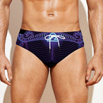 Libra And Astrological Signs Print Men's Swim Briefs