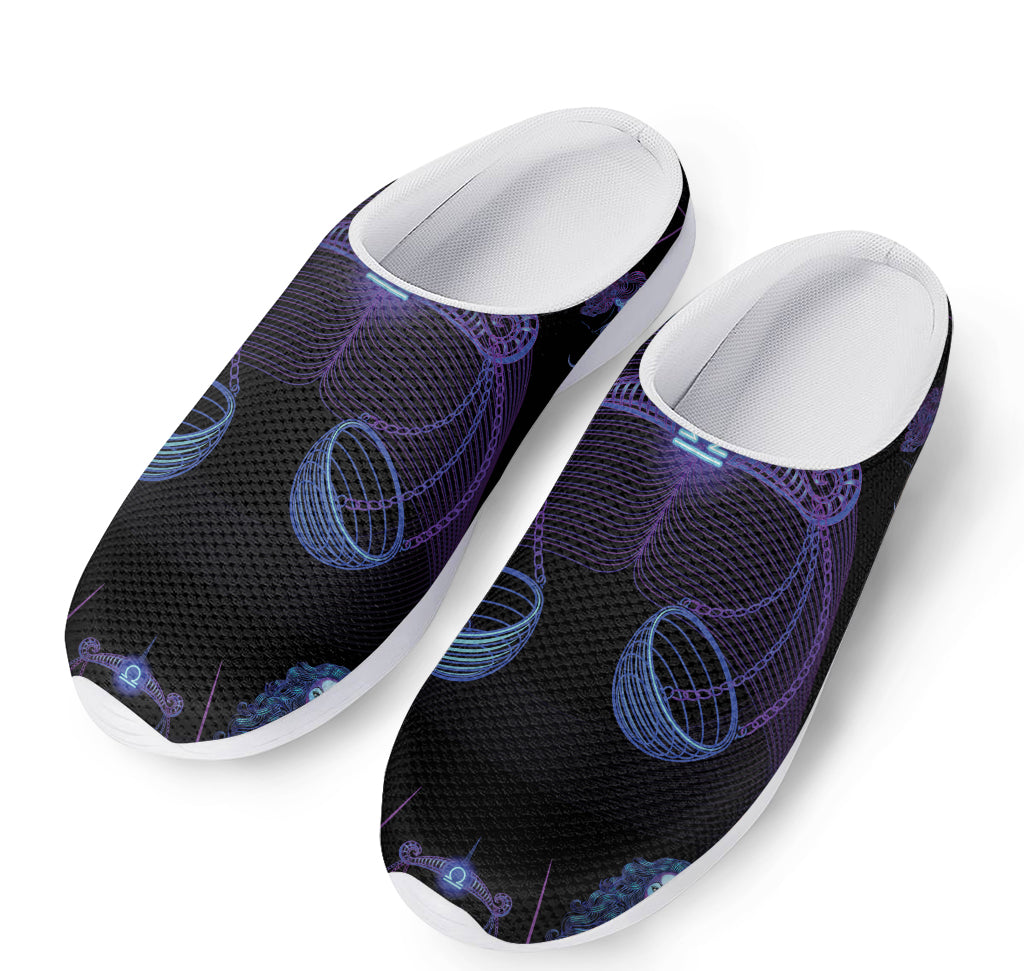 Libra And Astrological Signs Print Mesh Casual Shoes