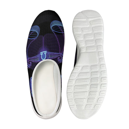Libra And Astrological Signs Print Mesh Casual Shoes