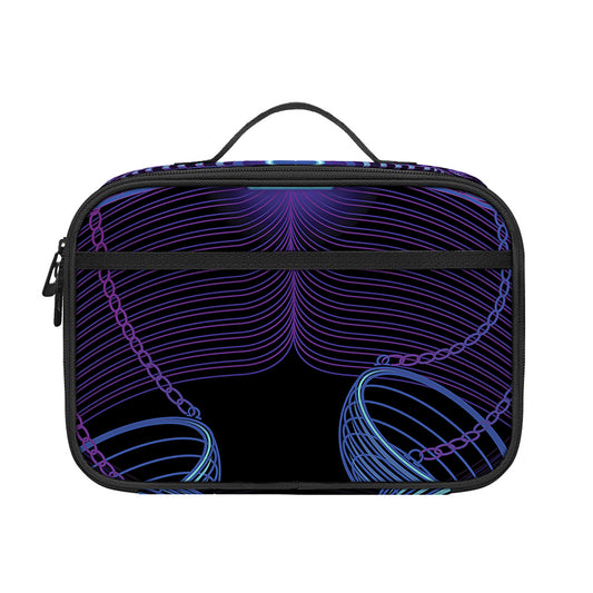 Libra And Astrological Signs Print Portable Lunch Bag