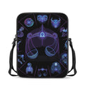 Libra And Astrological Signs Print Rectangular Crossbody Bag