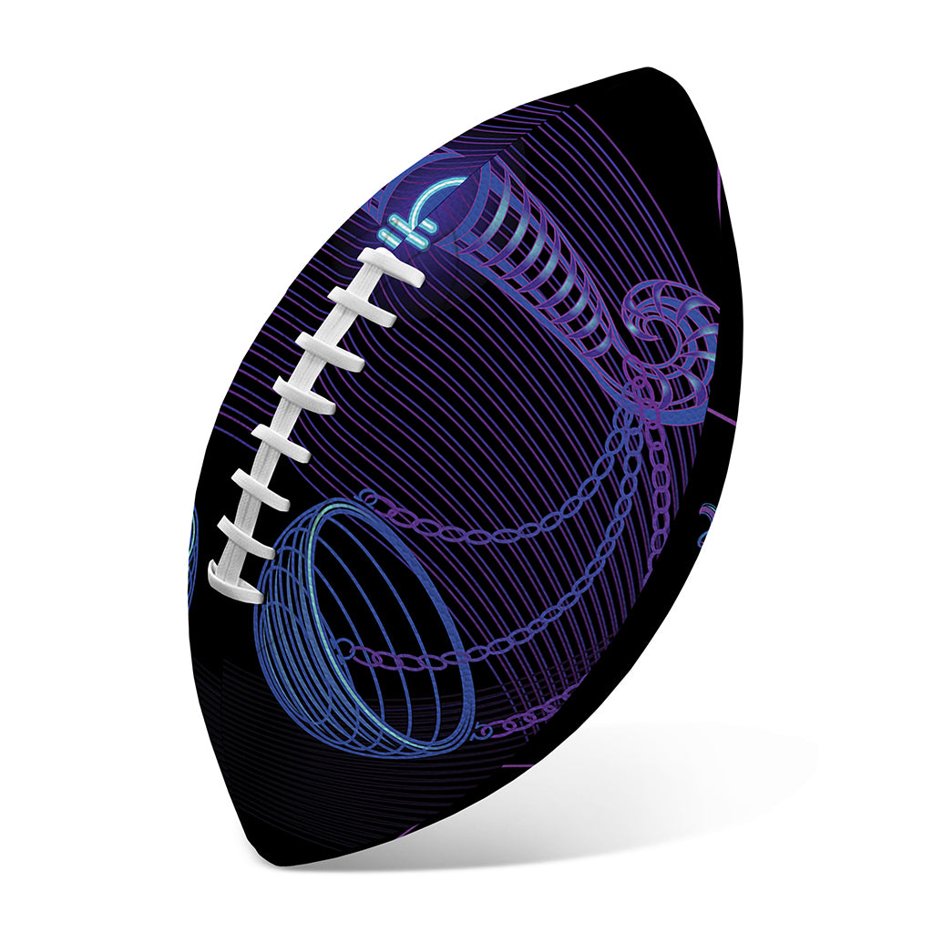 Libra And Astrological Signs Print Rugby Ball