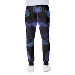 Libra And Astrological Signs Print Scuba Joggers