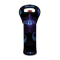 Libra And Astrological Signs Print Single Neoprene Wine Tote