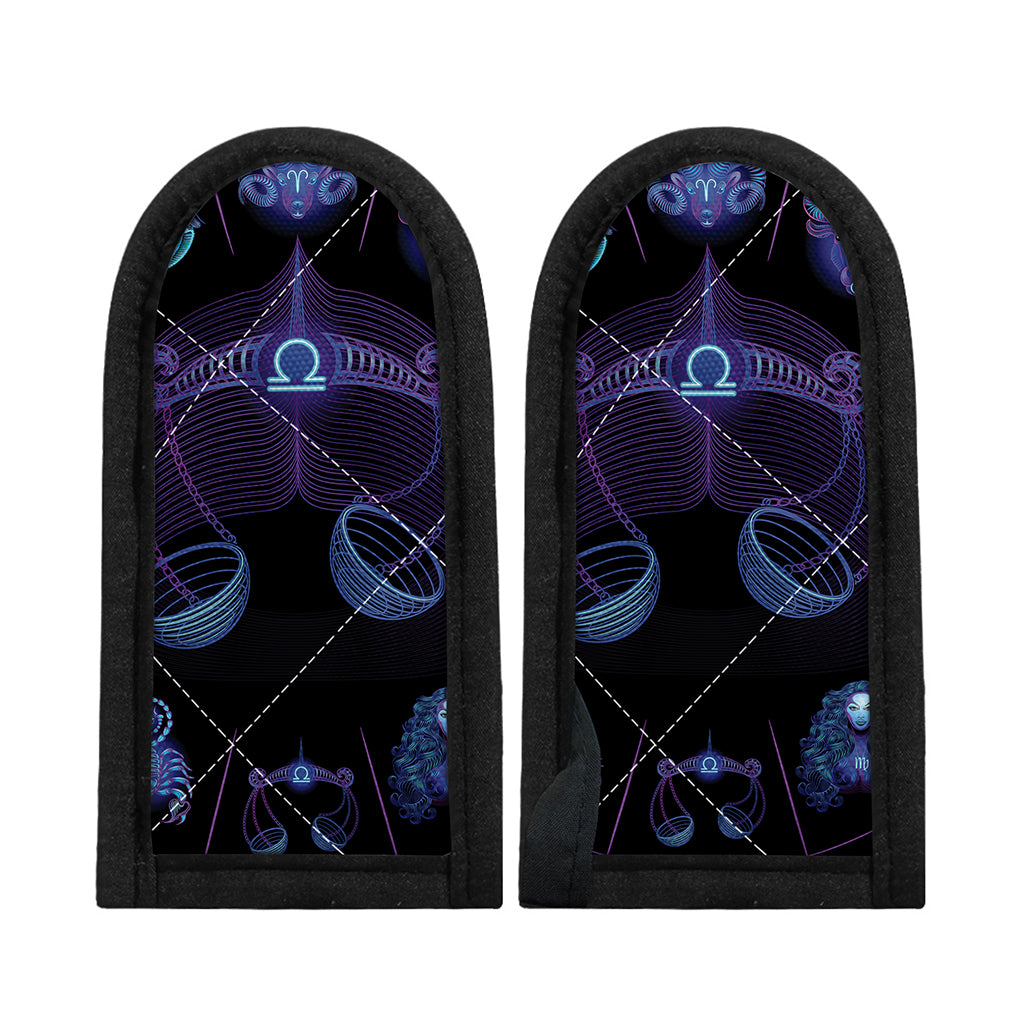Libra And Astrological Signs Print Skillet Handle Cover