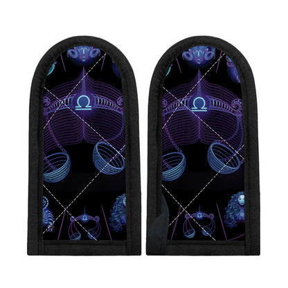 Libra And Astrological Signs Print Skillet Handle Cover
