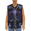Libra And Astrological Signs Print Sleeveless Baseball Jersey
