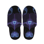 Libra And Astrological Signs Print Slippers