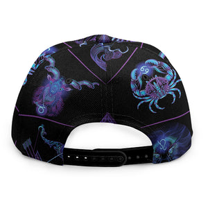 Libra And Astrological Signs Print Snapback Cap